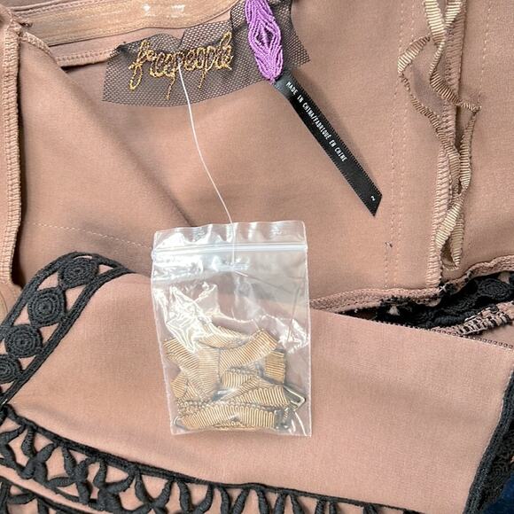 NEW! Free People City Lights Dress Size 2 - Picture 8 of 9